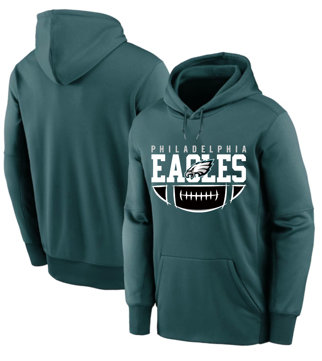 Men 2025 Philadelphia Eagles green hoodie style  12->philadelphia eagles->NFL Jersey